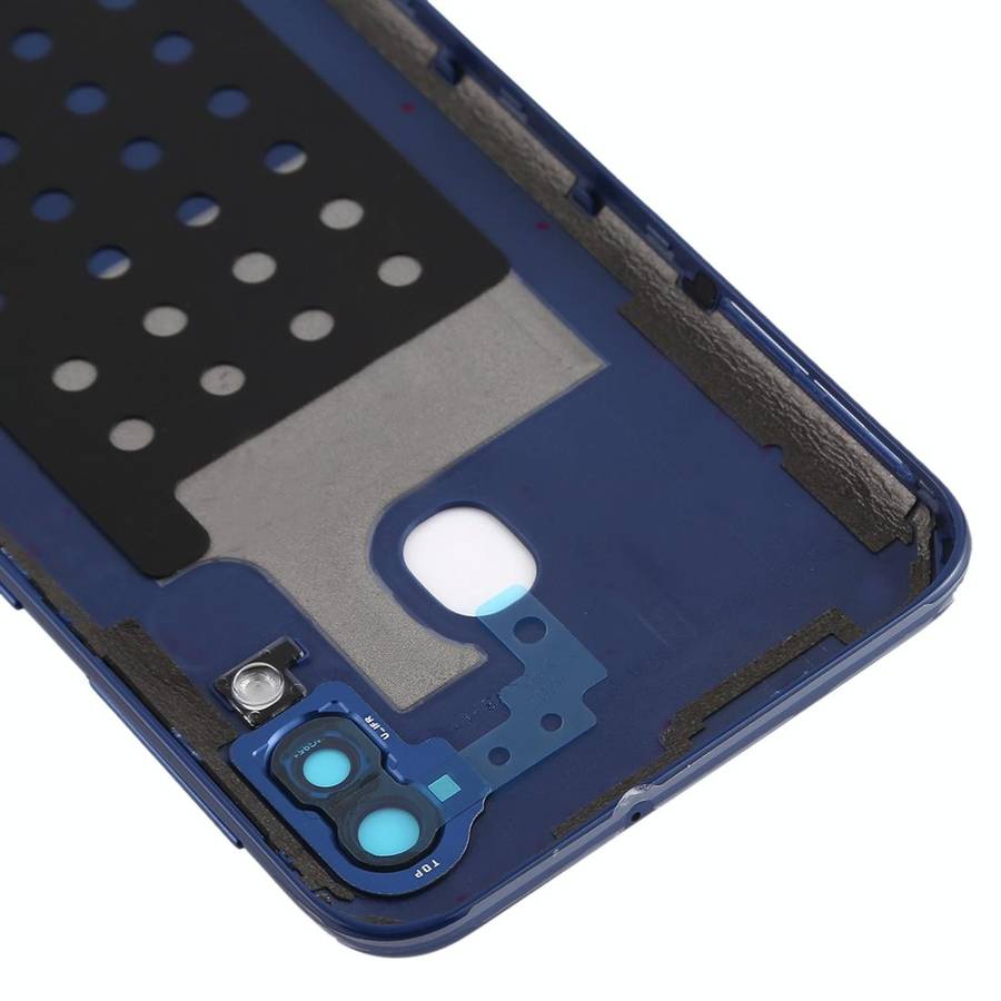 For Galaxy A20e Battery Back Cover with Side Keys (Blue)