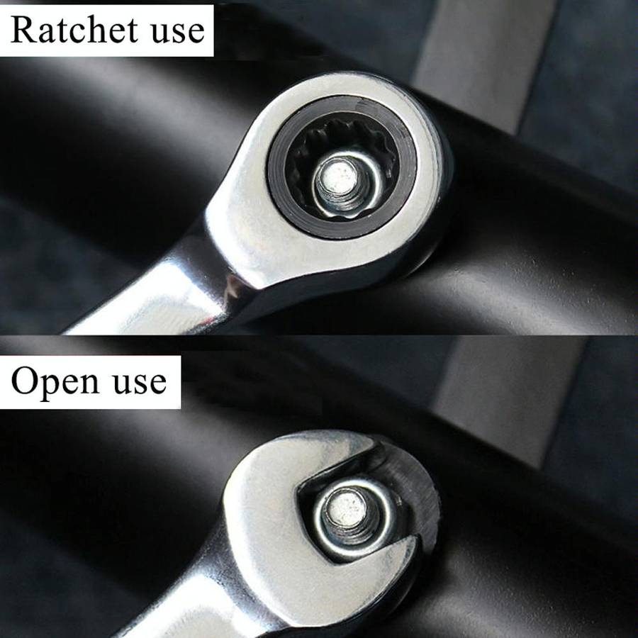 Combination Ratchet Wrench with Flexible Head Dual-purpose Ratchet Tool, Specification: 23mm