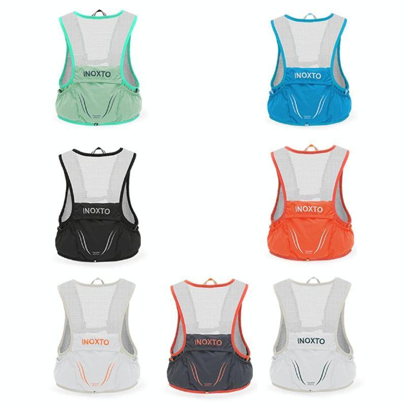 INOXTO Outdoor Cycling Off-Road Multifunctional Hydration Backpack, Size: Small(Light Gray With O...