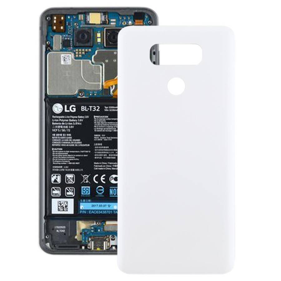 Back Cover for LG G6 / H870 / H870DS / H872 / LS993 / VS998 / US997(White)
