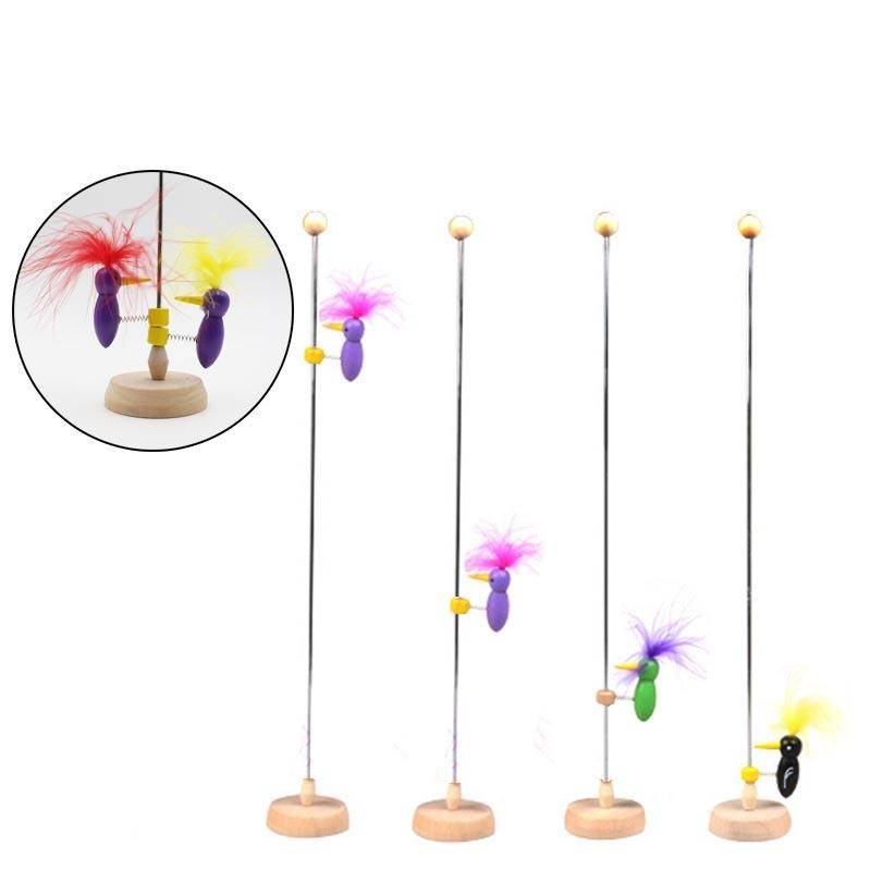 10 PCS Nodding Woodpecker Decompression Vent Children Educational Toys, Colour: Primary Color Sin...