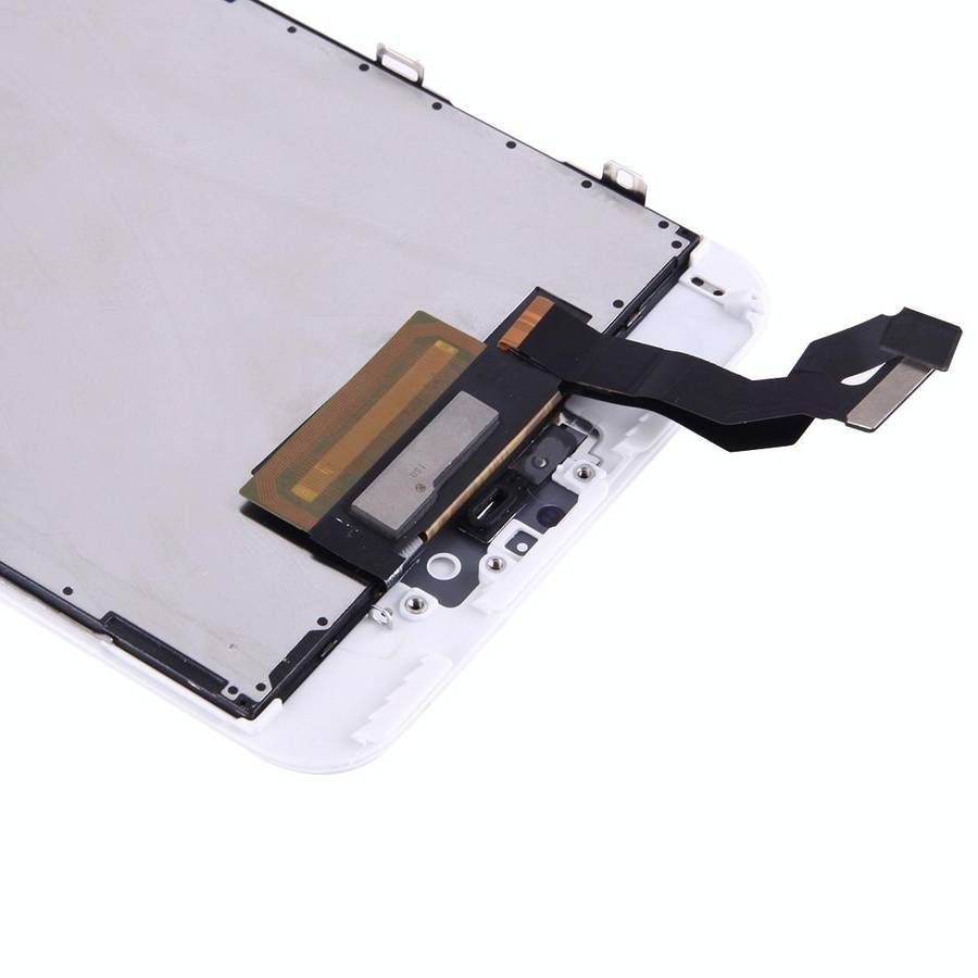 10 PCS TFT LCD Screen for iPhone 6s Plus Digitizer Full Assembly with Frame (White)
