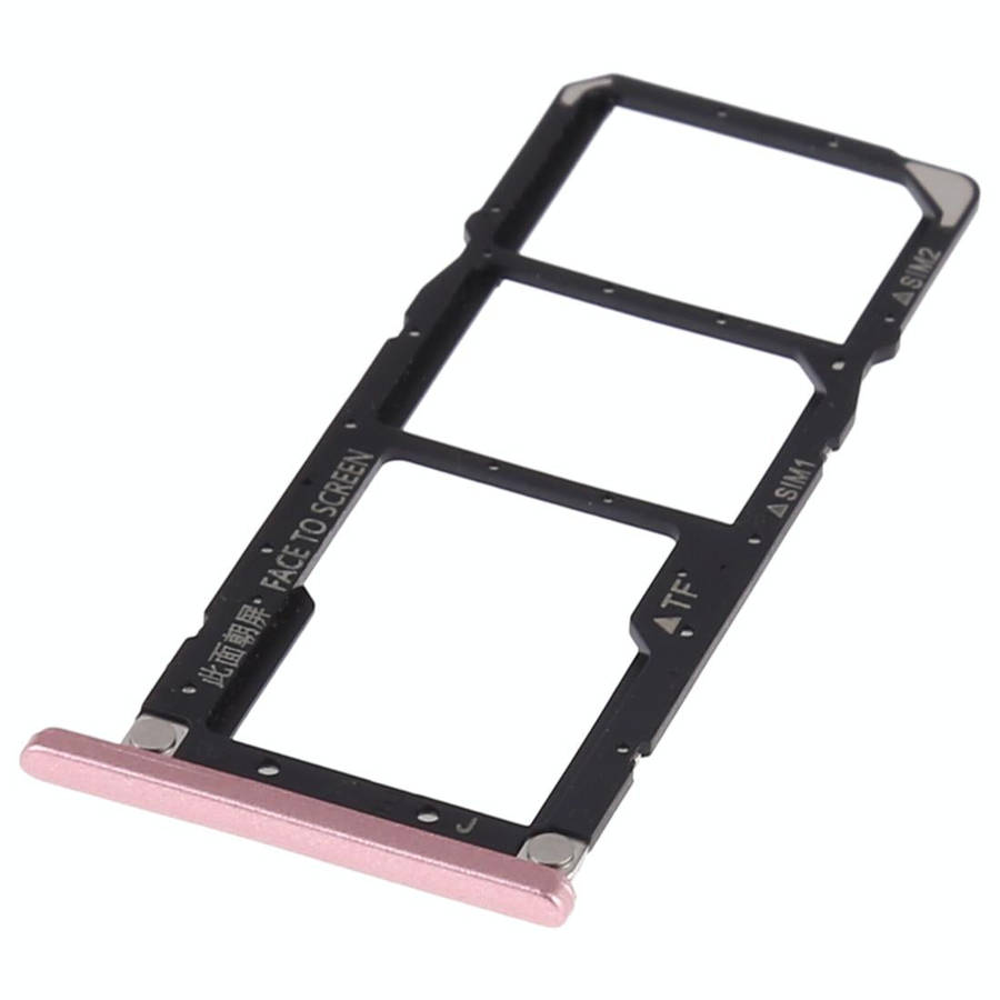 SIM Card Tray + SIM Card Tray + Micro SD Card for Xiaomi Redmi S2(Rose Gold)