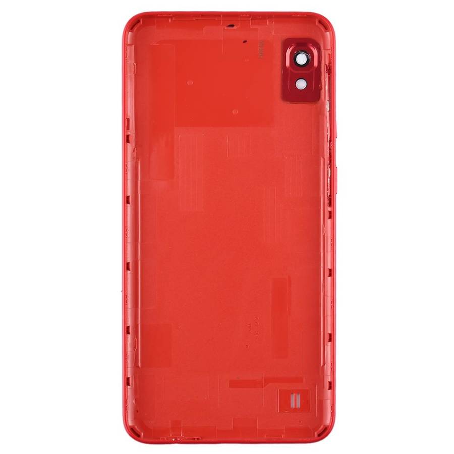 For Galaxy A10 SM-A105F/DS, SM-A105G/DS Battery Back Cover with Camera Lens & Side Keys (Red)