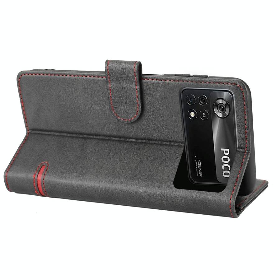 For Xiaomi Poco X4 Pro 5G Classic Wallet Flip Leather Phone Case(Black)