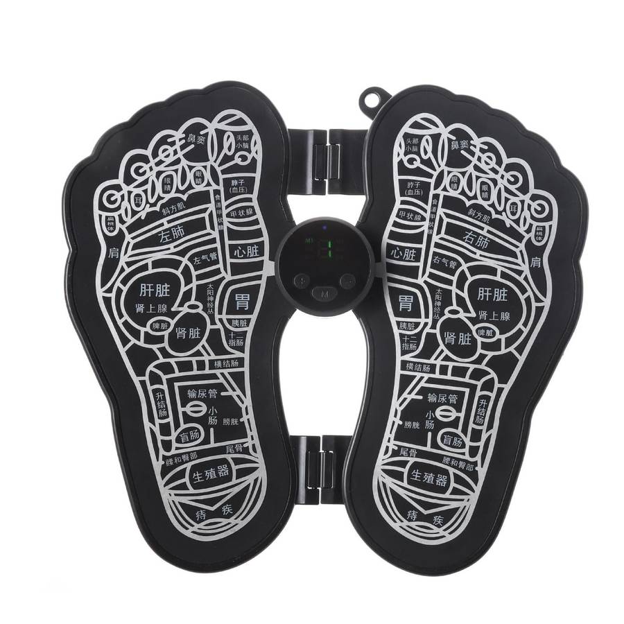 MLR-125 Mini Foot Massager Elderly Foot Foot Massager EMS Portable Pulse Home Foot Relaxing Massa...