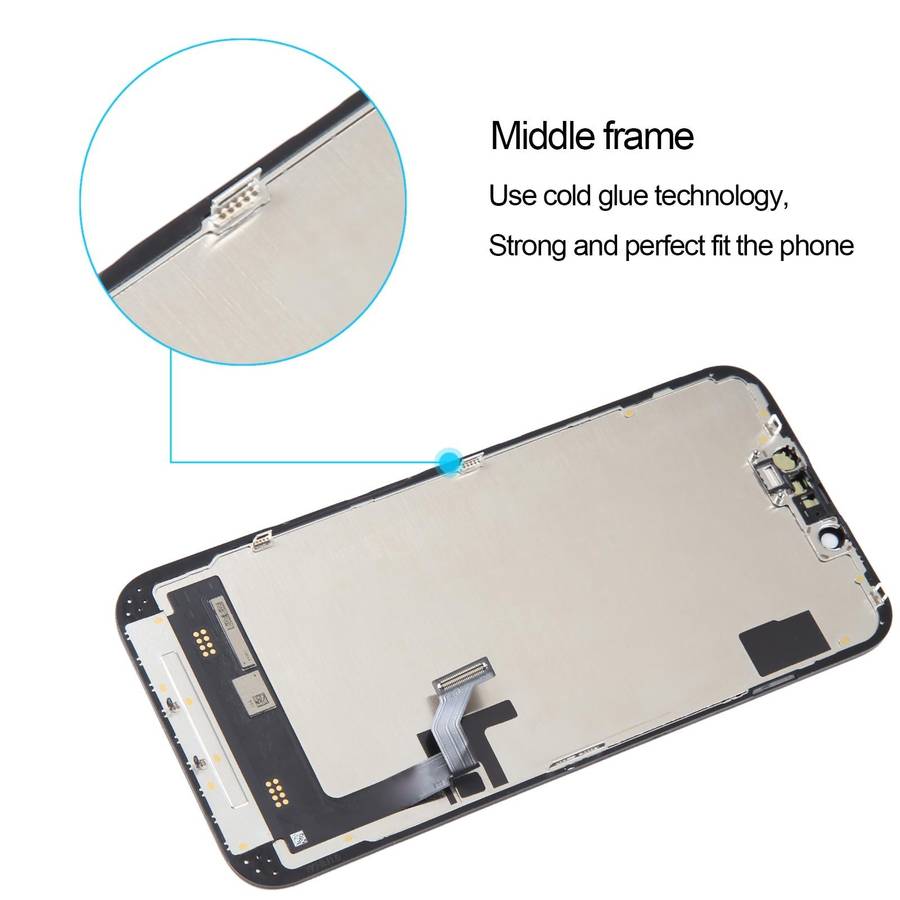 RJ inell LCD Screen For iPhone 14 with Digitizer Full Assembly