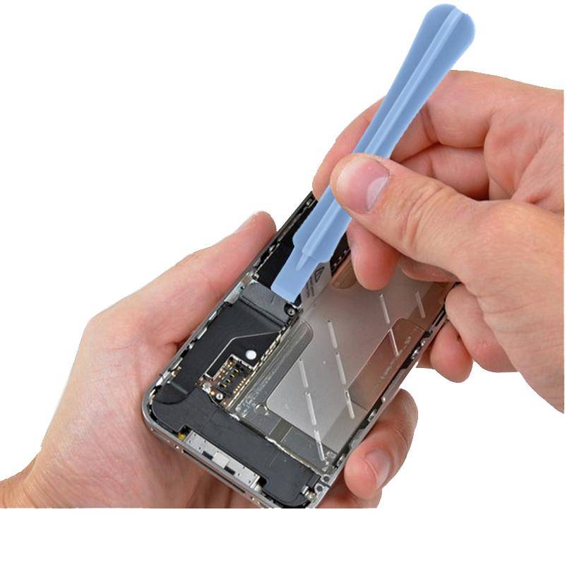 Plastic Prying Disassembly Rods Crowbar Repairing Tool (Blue)