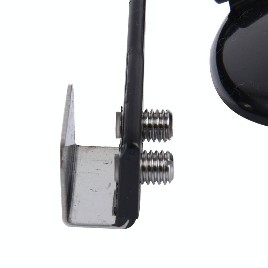 Vehicle Front Blind Area Wide-angle Adjustable Right Side Observation Mirror(Black)