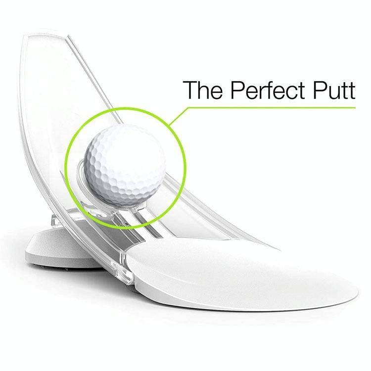 2 PCS Golf Putting Practice Indoor Or Outdoor Putting Trainer(Green)