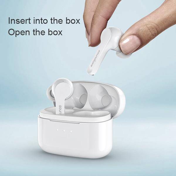 ANKER soundcore TWS Bluetooth 5.0 Binaural Wireless Bluetooth Earphone with Charging Box(White)