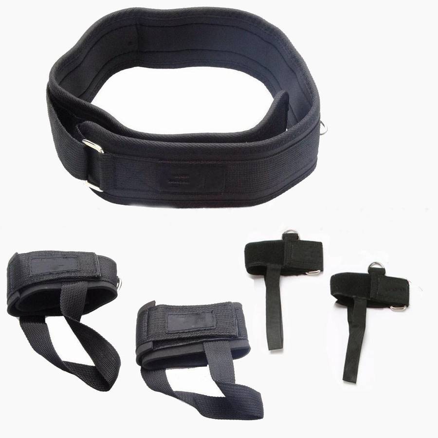 Bounce Trainer Fitness Resistance Band Boxing Suit Latex Tube Tension Rope Leg Waist Trainer, Wei...