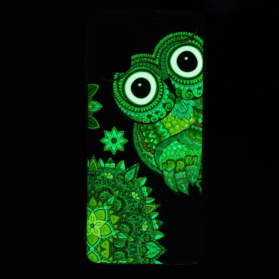 For Xiaomi Redmi Note 11 Pro 4G / 5G Luminous TPU Protective Phone Case(Blue Owl)