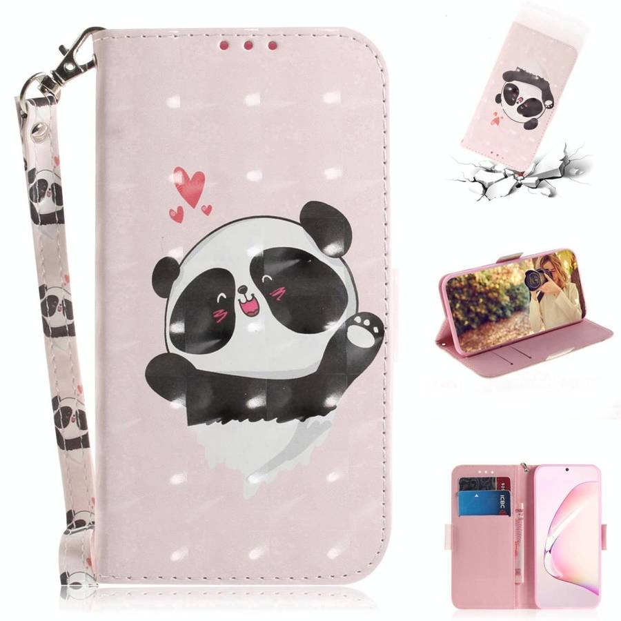 For Galaxy Note 10 Lite / A81 3D Painting Horizontal Flip Leather Case with Holder & Card Slot & ...