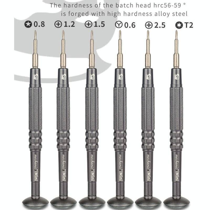 MECHANIC iMini Series Mobile Phone Repair Glasses Screw Batch Clock Tool, Series: Triangle 0.6