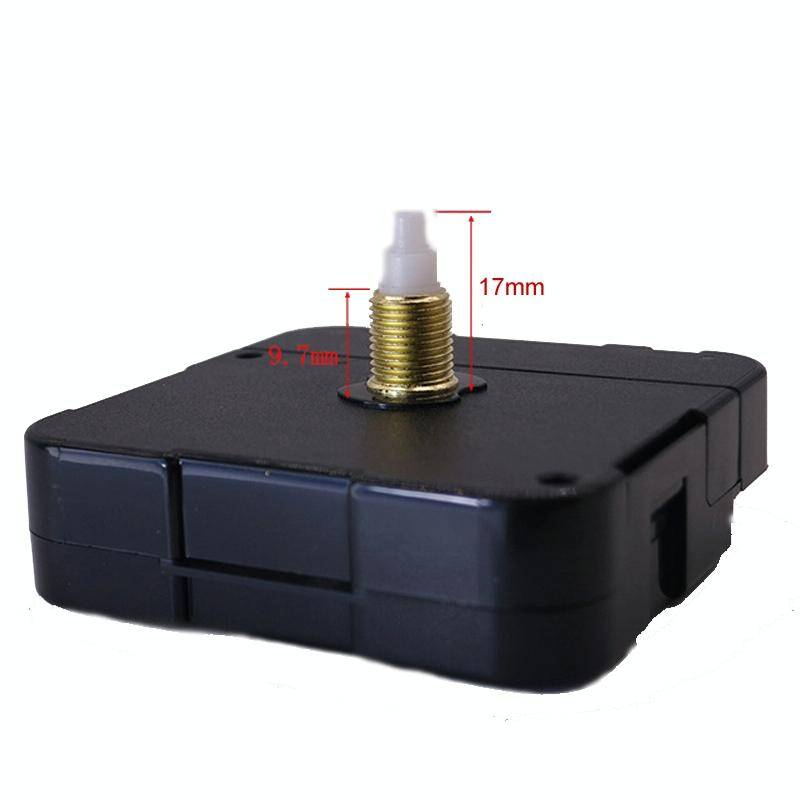 2 PCS HR1688 Quartz Clock Mechanism Movement,Spec: 17mm/ 9.7mm