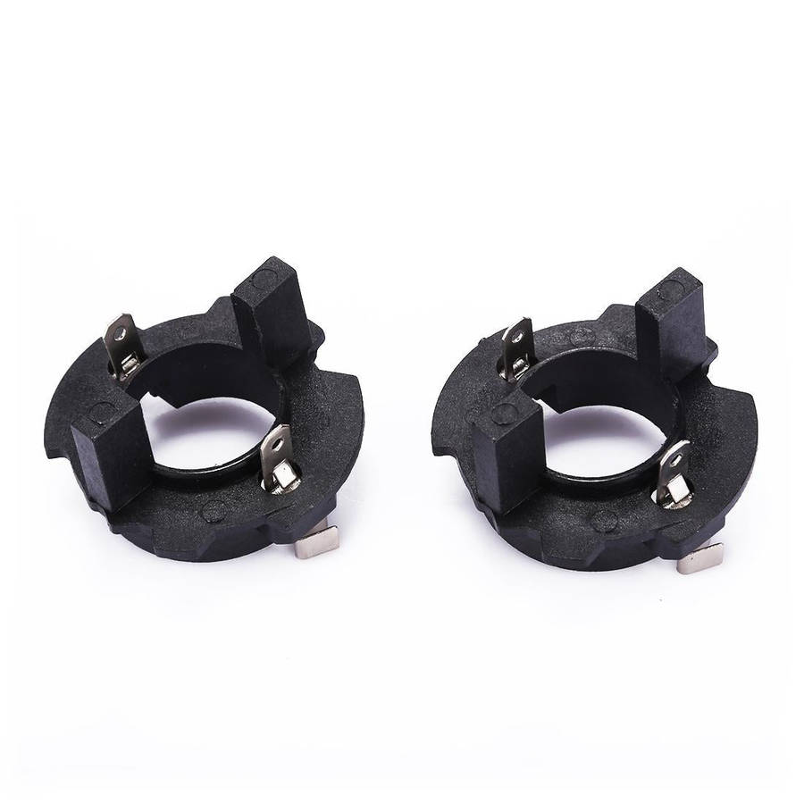 1 Pair H7 Xenon HID Headlight Bulb Base Retainer Holder Adapter for Volkswagen/Jetta/Golf 5/Tigua...