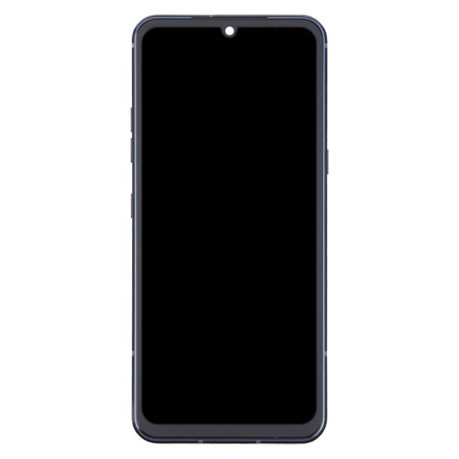 For LG V60 ThinQ US Version Original LCD Screen Digitizer Full Assembly with Frame (Black)