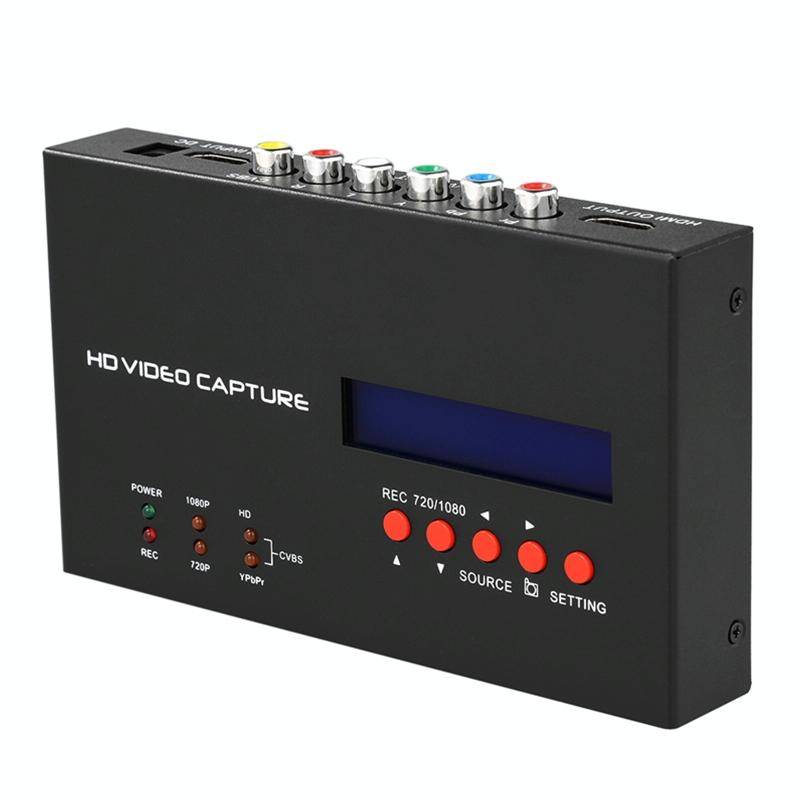 Ezcap 283S YPbPr HDMI Video Capture RCA Audio Recording Box