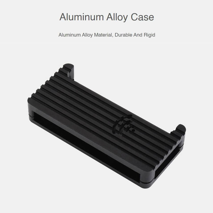 Waveshare Aluminum Alloy Protection Case for Raspberry Pi Zero Series, Fits Zero / Zero 2 W