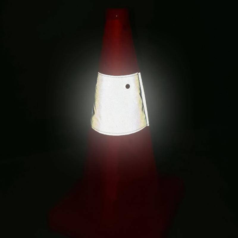 Car Telescopic Folding Road Cone Oxford Cloth Reflective Warning Sign