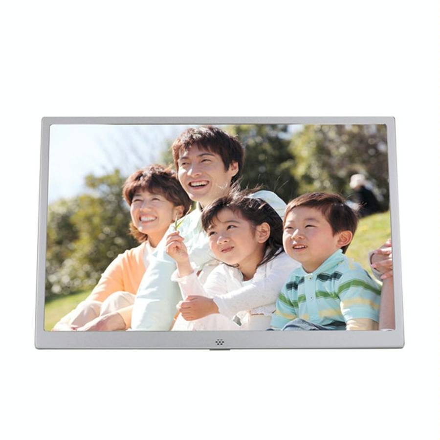15-inch Digital Photo Frame Electronic Photo Frame Ultra-narrow Side Support 1080P Wall-mounted A...