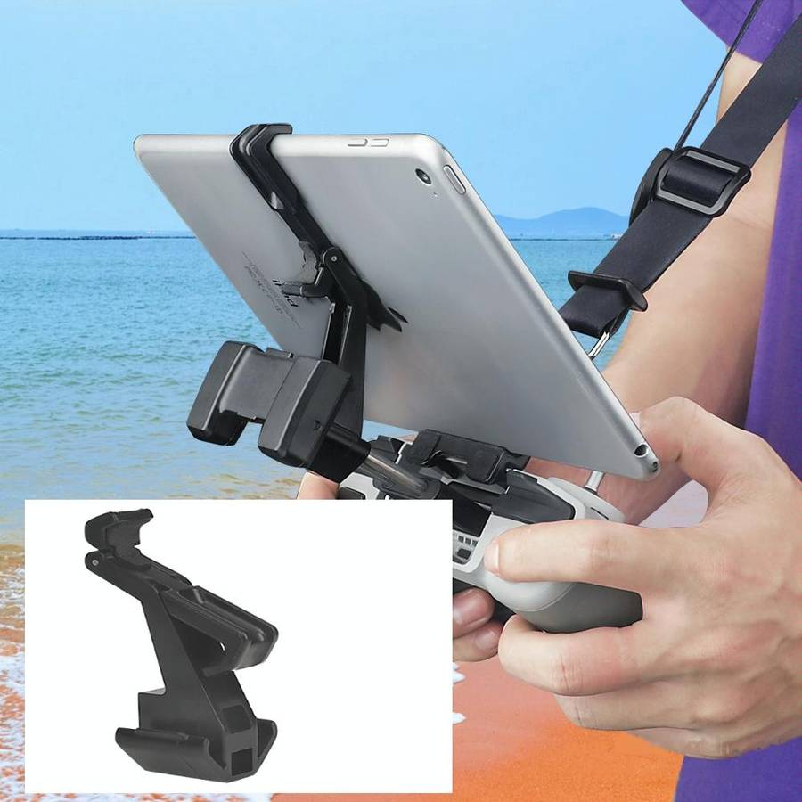 RCSTQ Remote Control Phone Tablet Bracket for DJI Mavic 3/Mini 2/Mini 3 Pro,Style: Only Clip