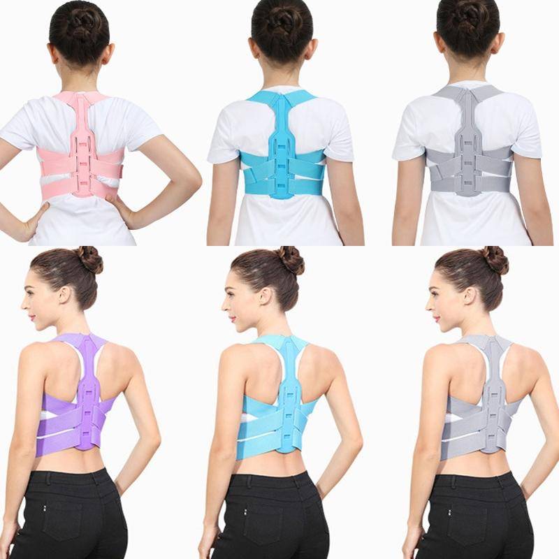 Humpback Correction Belt Back Posture Corrector, Specification: M(062 Child Blue)