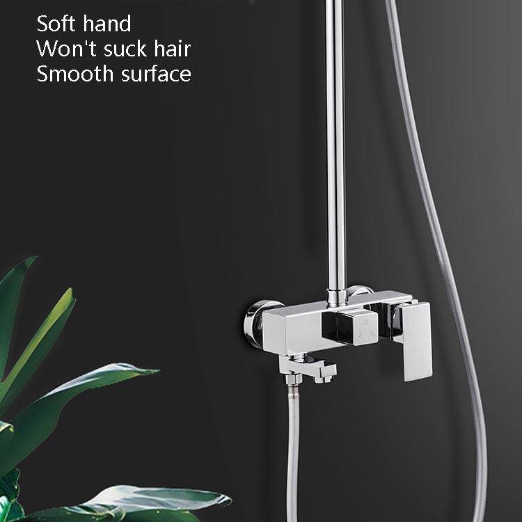 Shower Hose Water Heater Rain Shower Bathroom Stainless Steel Shower PVC Nozzle Hose, Specificati...