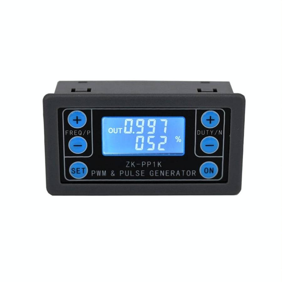 ZK-PP1K PWM Signal Generator 1Hz-150KHz PWM Pulse Frequency Duty Cycle Adjustable Square Wave Gen...