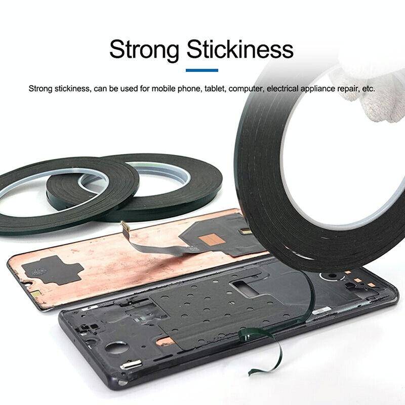 3mm Foam Double-Sided Tape for Phone Screen Repair, Length: 10m