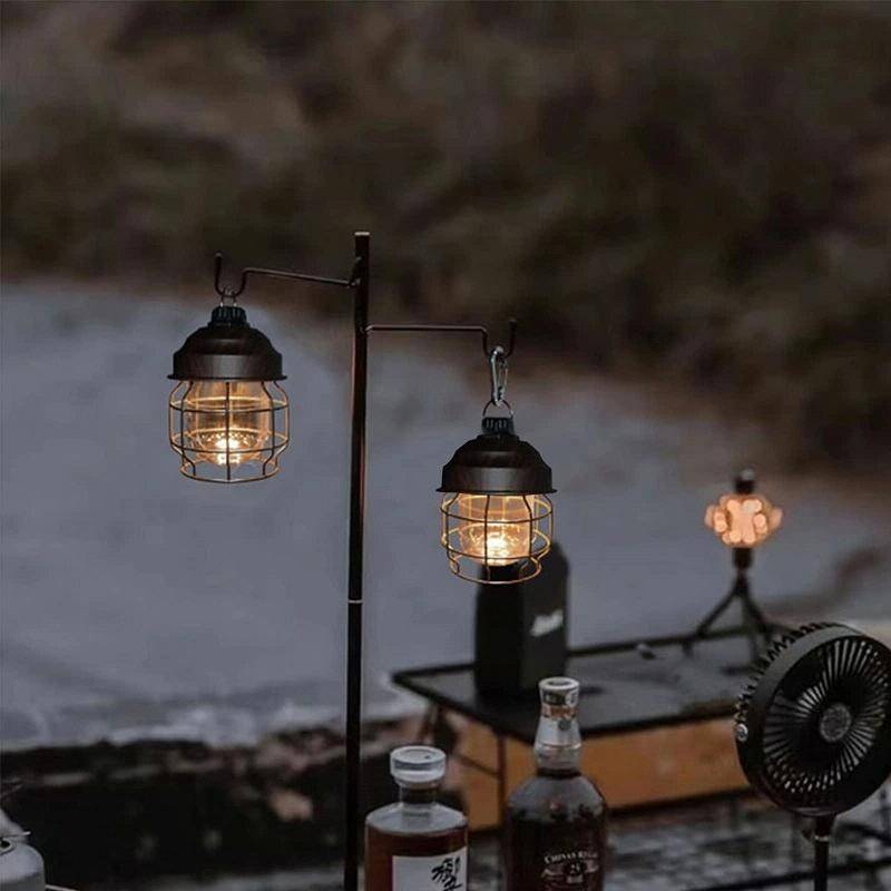 Outdoor Camping Portable Light With Carabiner, Color: Copper