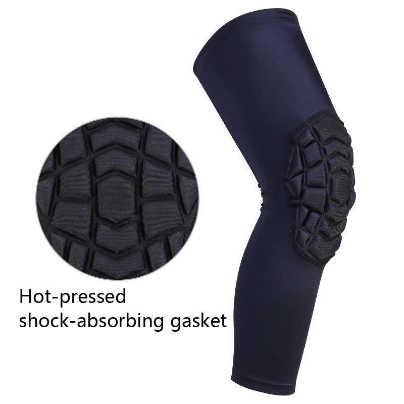 Hot Pressed Honeycomb Knee Pads Basketball Climbing Sports Knee Pads Protective Gear, Specificati...