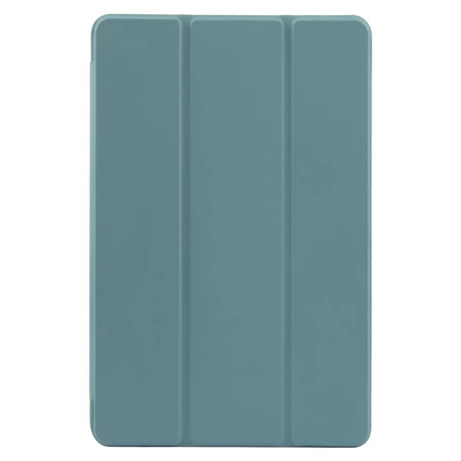 For Xiaomi Pad 6 / Pad 6 Pro Three-fold Holder Flip Tablet Leather Case(Dark Green)