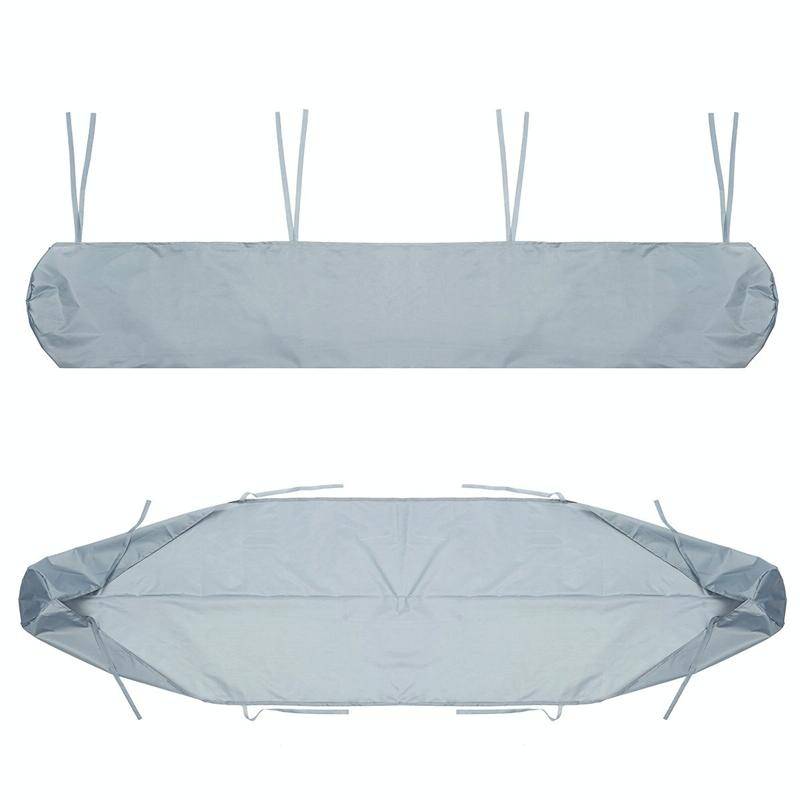 Outdoor Patio Canopy Awning Waterproof Cover Retractable Dustproof Protective Cover, Size: 3m(Black)