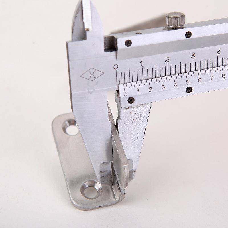 Small Left Open Stainless Steel Sliding Door Latch No Punch Latch Door Bolt Catch With Screw