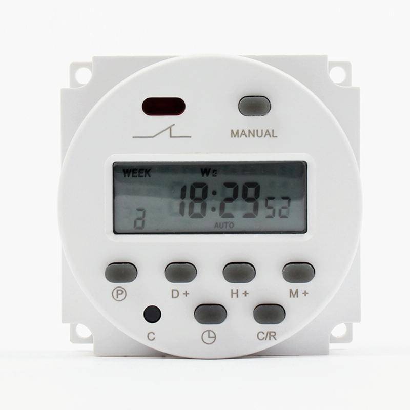 CN101A DC24V Microcomputer Time Switch Digital LCD Power Timer