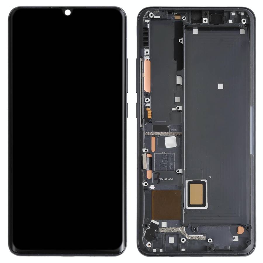 Original LCD Screen and Digitizer Full Assembly With Frame for Xiaomi Mi CC9 Pro / Mi Note 10 / M...