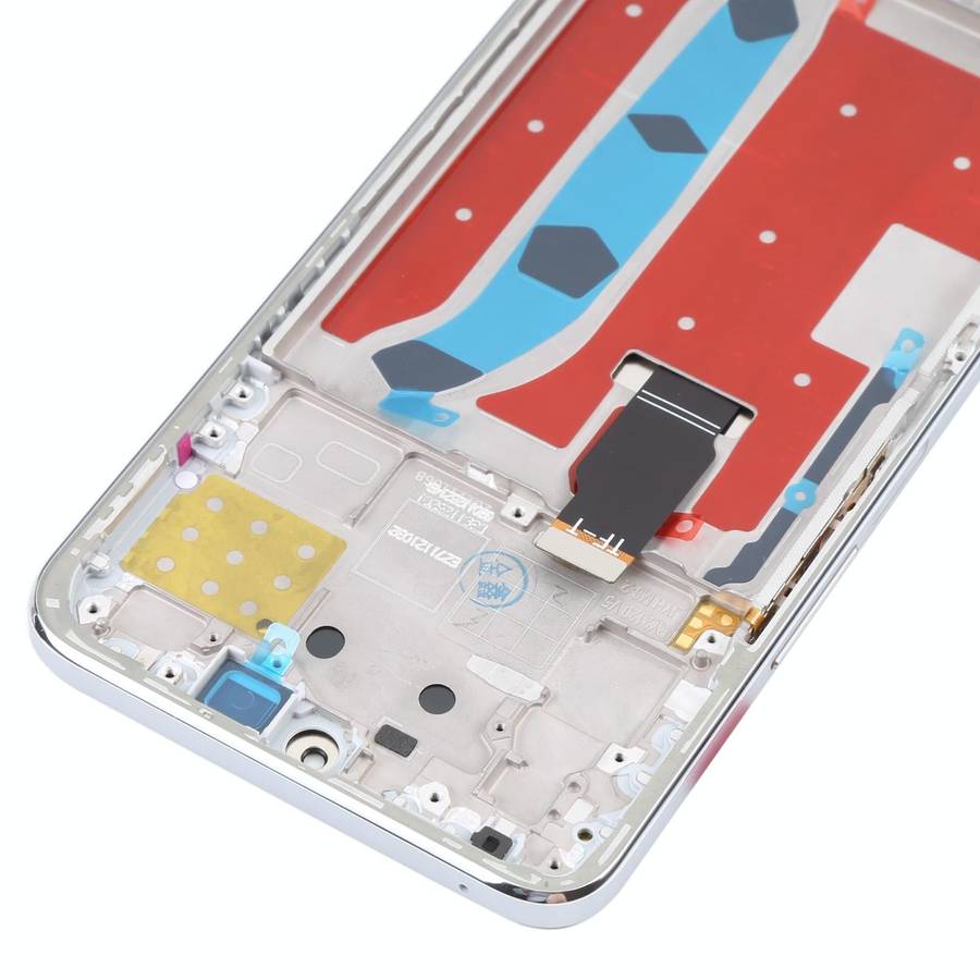 Original LCD Screen for Honor X30i Digitizer Full Assembly with Frame(Silver)