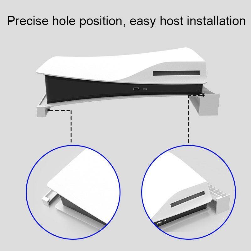 Iplay HBP-393 For Sony PS5 Optical Drive / Digital Version Host Horizontally Placed Bracket With ...