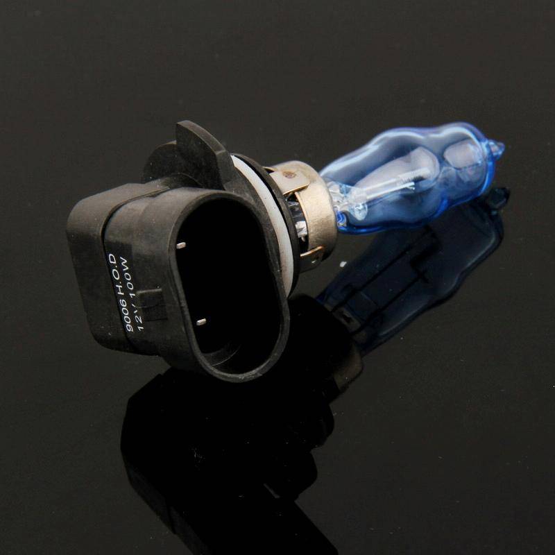 HOD 9006 Halogen Bulb, Super White Car Headlight Bulb, 12 V / 100W, 6000K 2400 LM (Pair)