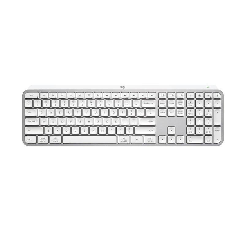 Logitech MX keys S Wireless Bluetooth Smart Backlit Keyboard (White)