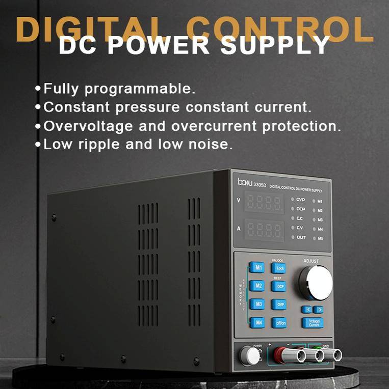 BAKU BA-3305D 5A/30V CNC DC High Power Supply(US Plug)