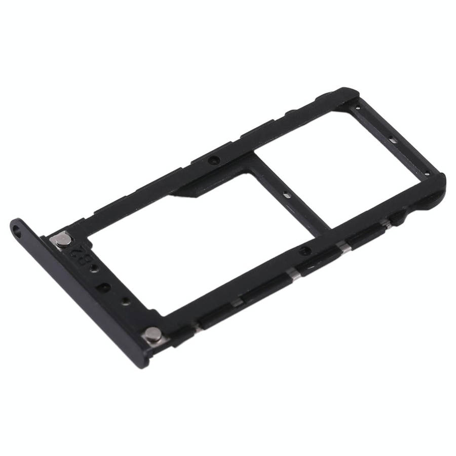 2 SIM Card Tray / Micro SD Card Tray for Xiaomi Redmi Note 5(Black)