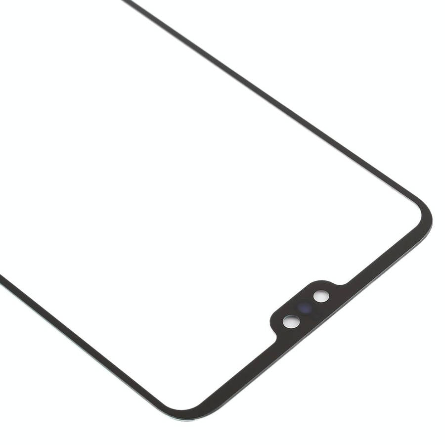 For Huawei P20 Pro 10PCS Front Screen Outer Glass Lens (Black)