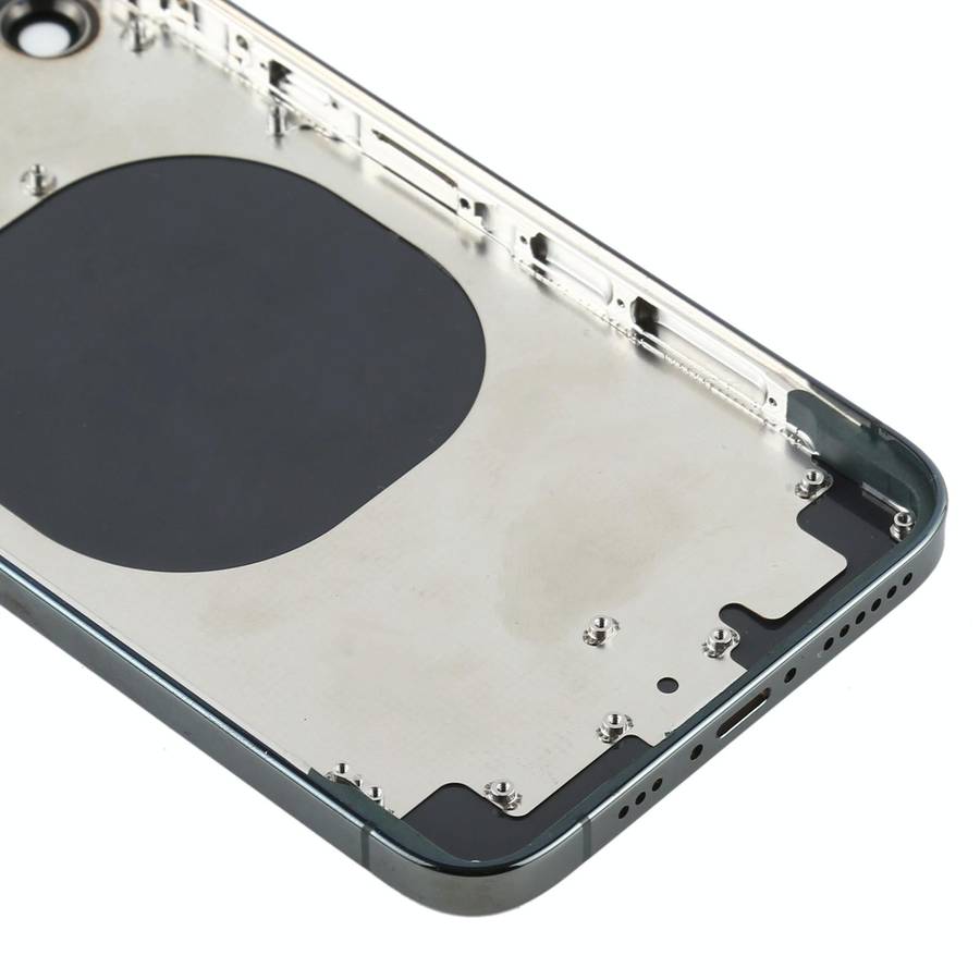 Back Housing Cover with Appearance Imitation of iP12 for iPhone X(Blue)