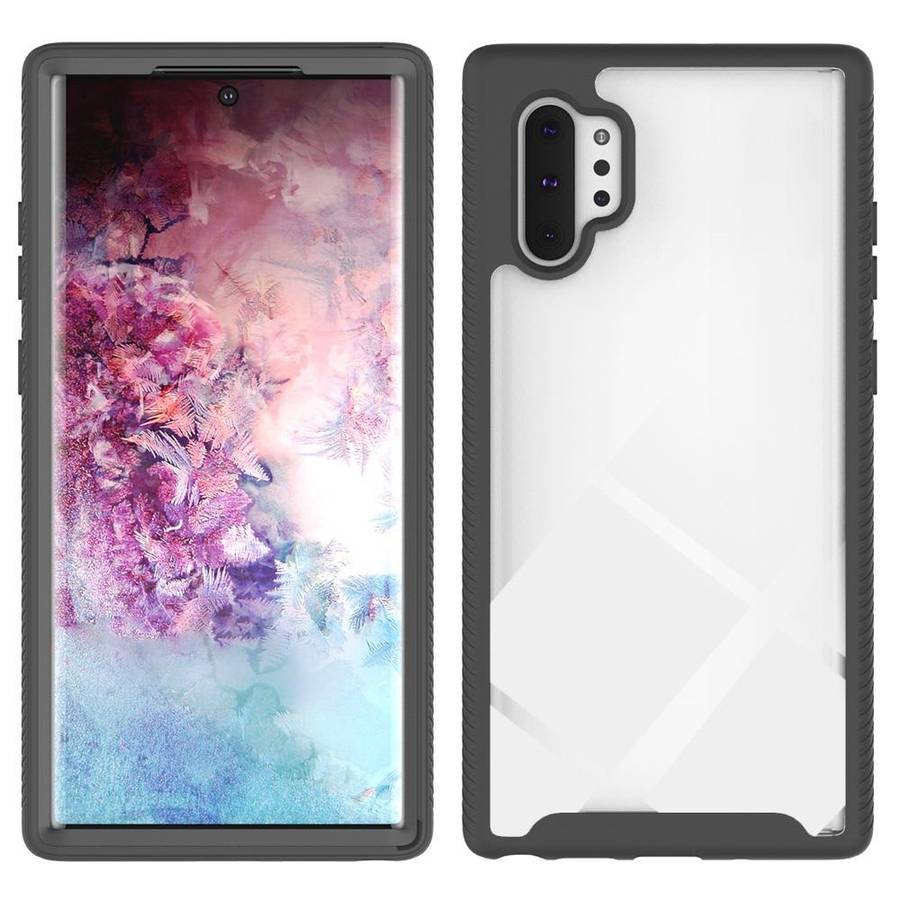 For Samsung Galaxy Note 10 Plus Starry Sky Solid Color Series Shockproof PC + TPU Protective Case...