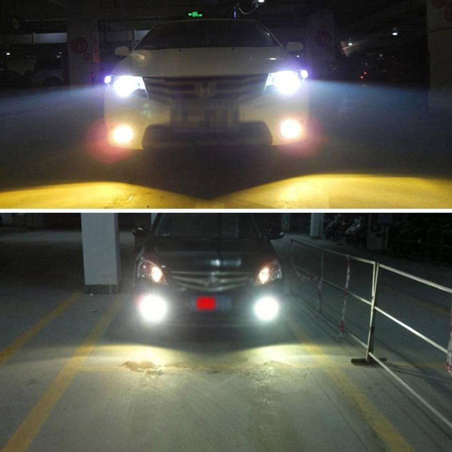 2 PCS 9012 55W 5500K HID Bulbs Xenon Lights Lamps, AC 12V