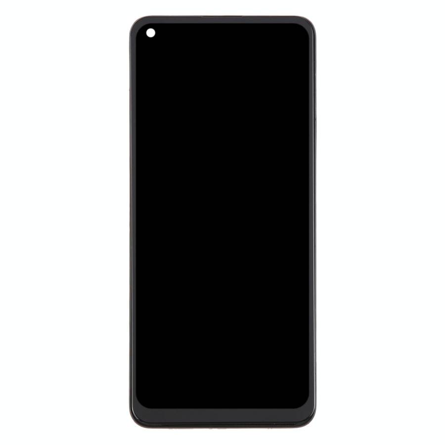 For OPPO A74 4G OLED LCD Screen Digitizer Full Assembly with Frame