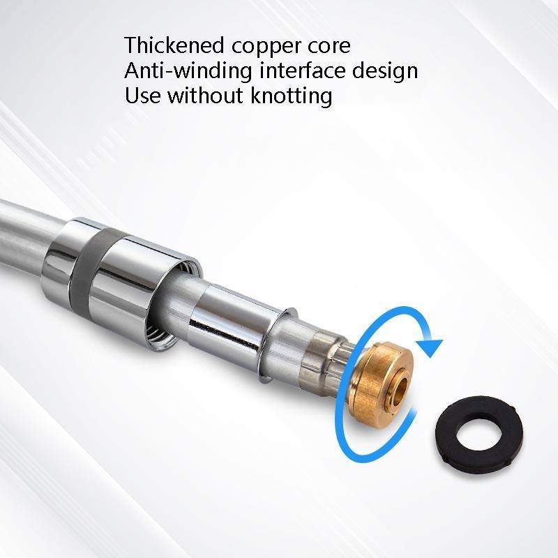 Shower Hose Water Heater Rain Shower Bathroom Stainless Steel Shower PVC Nozzle Hose, Specificati...